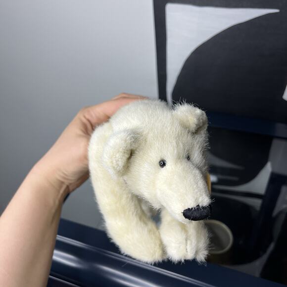 Vintage 90s Boyds Bears Polar Bear Archive Collection Jointed Plush Tinkin II - Picture 6 of 16